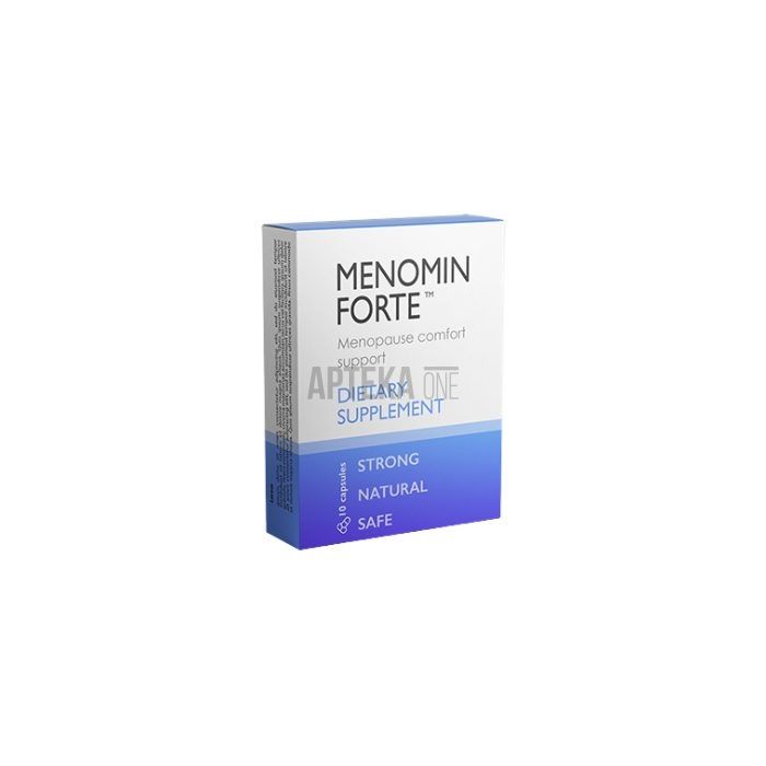 Menomin Forte - cápsulas para aliviar los síntomas de la menopausia