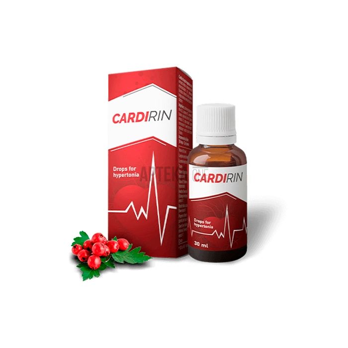 Cardirin - drops for the treatment of hypertension