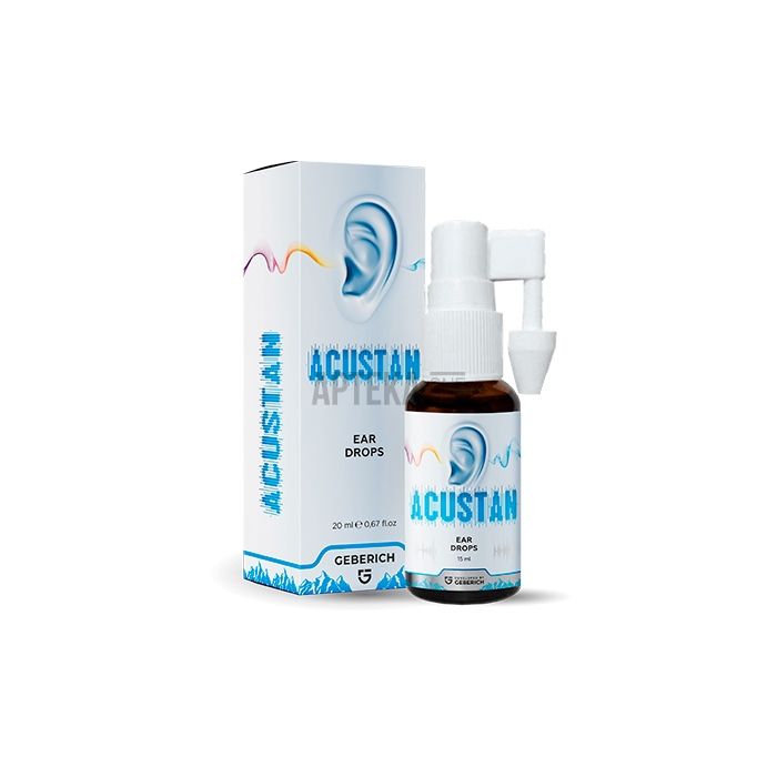 Acustan drops - drops to improve hearing