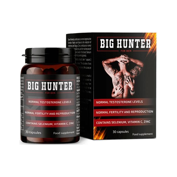 Big Hunter - cápsulas para la prostatitis