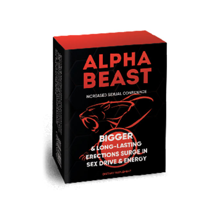 Alpha Beast caps - potenciador de la libido masculina